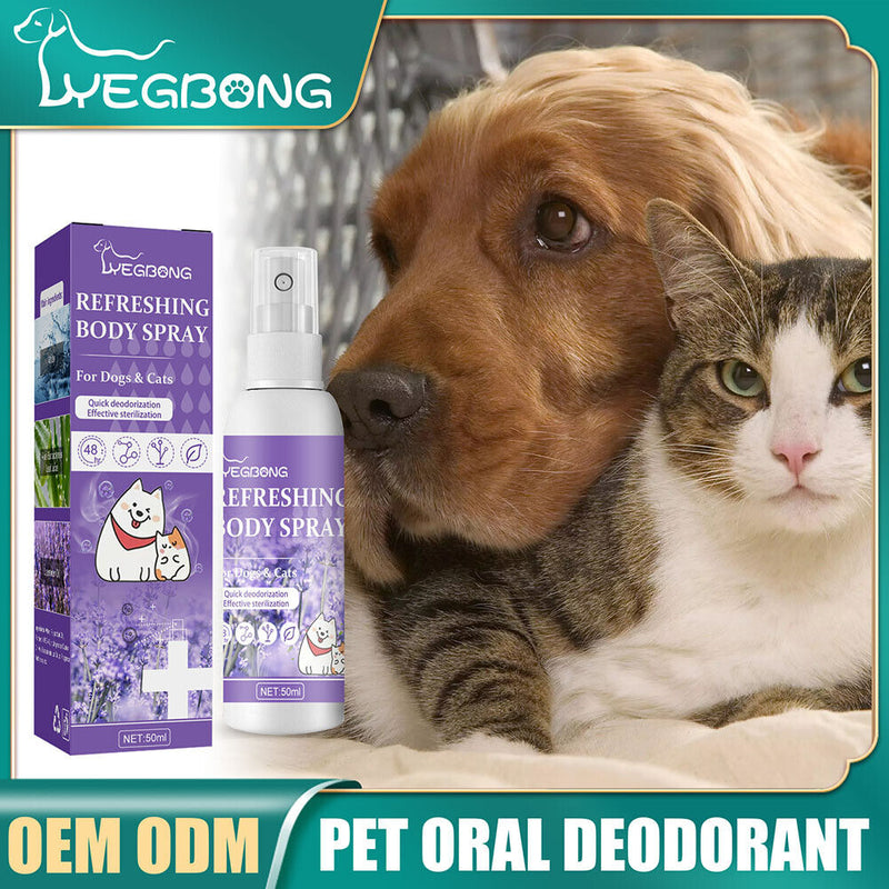 Lavender Oil Dog Deodorizer Spray Cats Deodorizing Perfume Remove Odor Freshing