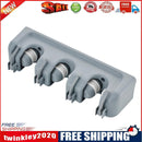 Wall Mounted Mop Brush Broom Hanger Storage Rack Kitchen Organizer(3 Racks)