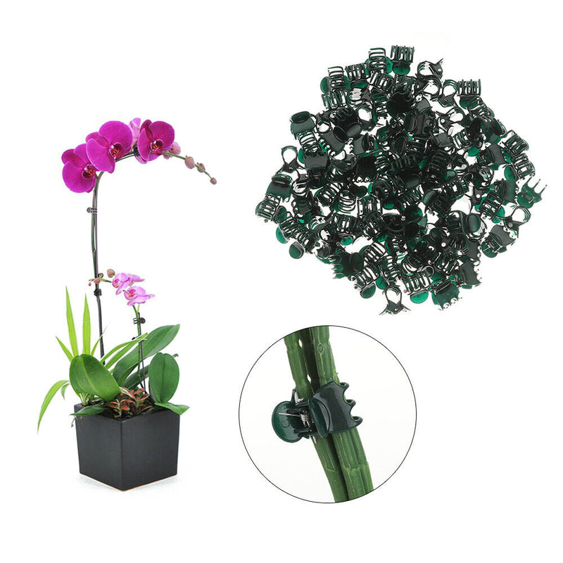 Clamping Plant Clips Gardening Tool Vine Support Bundle Orchid Stem Clip