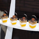 50pcs Food Cups Kitchen Decor Cake Cup with Spoon Set for Jelly Mousse Ice