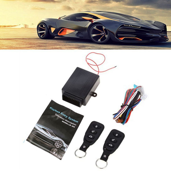 Door Lock Keyless Entry System Tail Box Switch Control Car Remote Central Kit