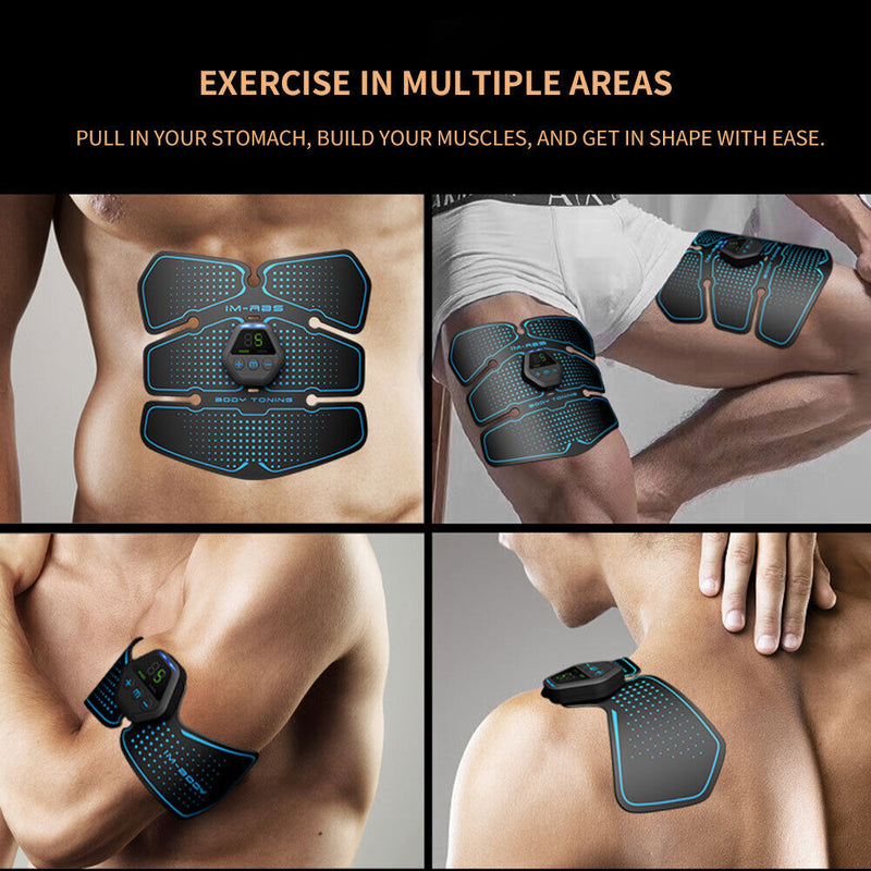 EMS Abdominal Muscle Stimulator Trainer Smart USB Massage Fitness Equipment