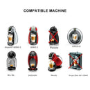 Capsule Adapters Compatible Reusable Coffeeware Pod 2 Part For Coffee G2E4
