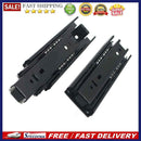 2pcs Cabinet Drawer Slides Mute Buffer Damping Ball Bearing Guide Rail Hard