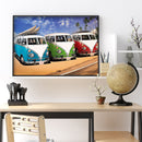 DIY Diamond Painting Car Full Round Drill Rhinestone Picture Newly