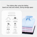 Clothes Folder Shirt Clothing Folders Laundry Storage Organizer (White) Newly