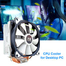 SNOWMAN MT6 12cm CPU Fan 6 Pure Copper Heat Pipes Desktop PC 4 Pin PWM Cooler