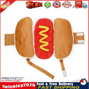 Hot Dog Pet Clothes Dog Cat Puppy Dachshund Halloween Dress Up Costume (M) Newly