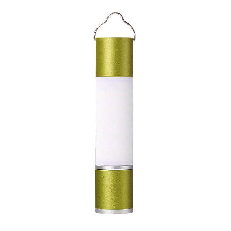 Camping LED Telescopic Flashlight with Tripod Nuts Rechargeable Torch (B) Newly