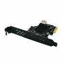 PCIe to USB 3.1 Type E Front Panel Socket Adapter Card Express for Motherboard