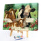 DIY Cattle Frameless Oil Paint by Numbers Drawing on Canvas Pictures Home D