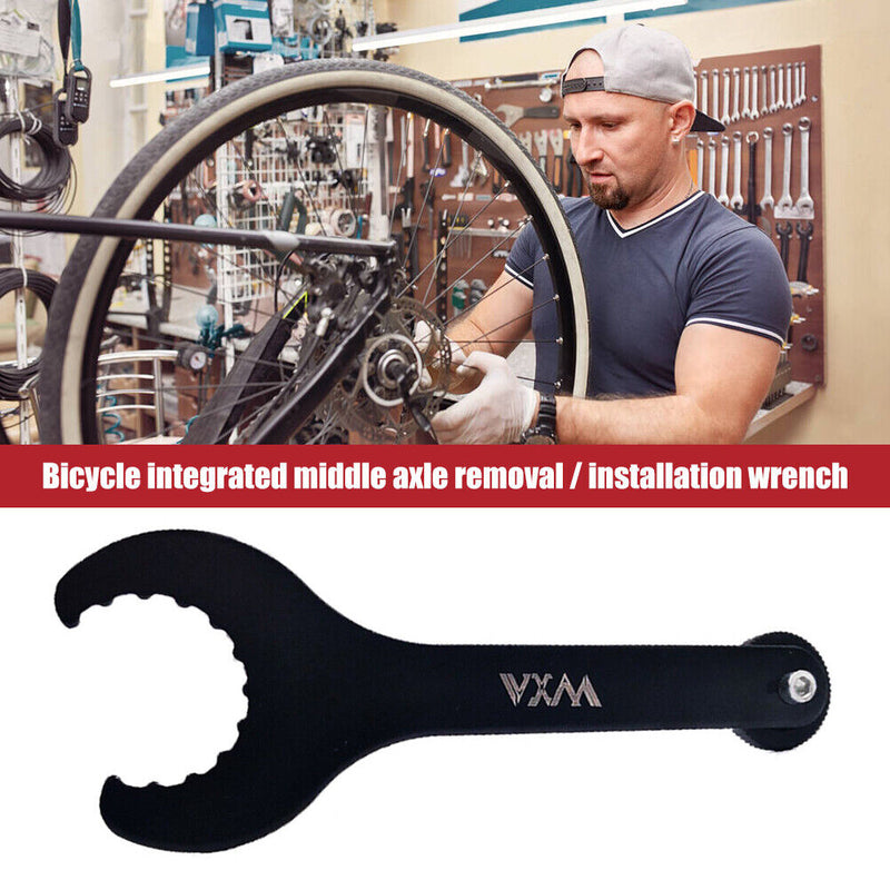 Mountain Bike Axis Wrench Bottom Bracket Bicycle Crankset Install Spanner