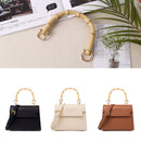 Bamboo Handbag Handles Replacement - 15.5cm 2 Pack DIY Bags Purse Accessories