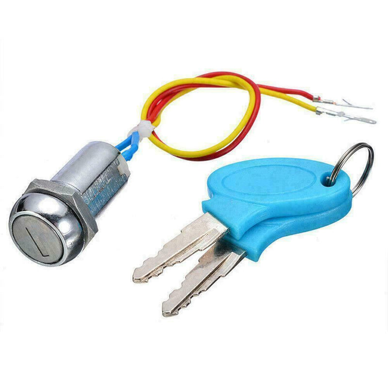 Motorcycle Moped Dolphin Ignition Key Switch Lock Electric N7D0 Lock Door C3X6