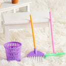 9X Childrens Kids Cleaning Sweeping Play Set Mop Broom Brush Dustpan Child hot.