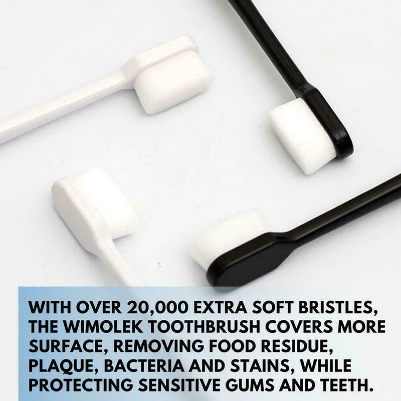 4Pcs Extra Soft Micro-Nano Toothbrush For Sensitive and Home Gums L0Z0 Z6R9