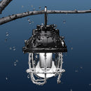 Retro Camping Light Portable Multi-function Rechargeable Camp Lamp (Black)