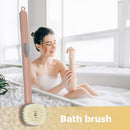 #A Soft Hair Bath Brush Long Handle Liquid Bathing Brushes Bathroom Cleaning Too