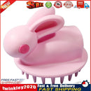 Silicone Head Scalp Massage Brush Shampoo Hair Washing Bath Comb (Pink) Newly