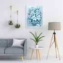 Agapanthus 5D DIY Diamond Painting Kits Full Round Drill Wall Decor Art Crafts