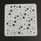 Star Theme Hollow Lace Ruler Embossing Template DIY Photo Album Draw Tool Newly