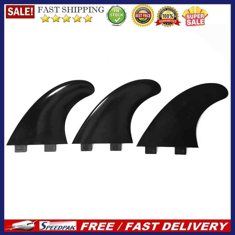 3pcs Surfboard Fins Water Fins for FCS G5 Long Board Water Wave Fin Surf Bo
