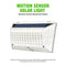 142LED Solar Wall Light Outdoor Waterproof Motion Sensor Lamp Garden Decoration