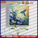 Hummingbird Holding Flowers Diamond Painting Kits Full Square Drill Wall Decor