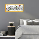 14CT Stamped Cartoon Embroidery Canvas Cross Stitch Craft (K923 Cute Bear)