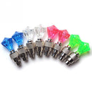 Fashion Diamond Shape LED Flash Lamp Tyre Valve Cap Light Car Bike Motorcycle