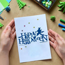 Cake Candy Template DIY Scrapbook Spray Mould Halloween Themes Home Baking Tools