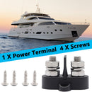 Bus Bar Terminal Blocks Heavy Duty M8 Power Distribution Stud for RV Boat Parts
