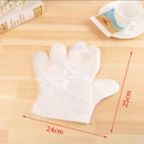 Vegetable Fruit Catering Avoid Direct Touch Plastic Clear Disposable Gloves