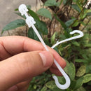 50pcs Plant Grape Vines Support Clips Trellis Fruit Cherry Tomato Ear Hook Newly