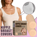 30pcs Bra Nipple Stickers Non Woven Chest Covers Breathable Chest Pads for Women