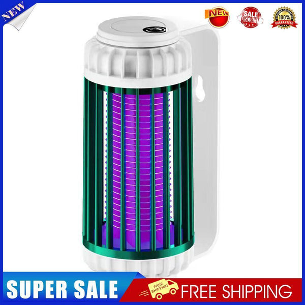 Portable Mosquito Killer Lamp Pest Bug Insect Repellent Light (White Green)