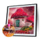 5D DIY Full Drill Diamond Painting Mushroom Cross Stitch Embroidery Kit Newly