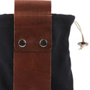 Outdoor Foraging Bag Harvest Garden Fruit Picking Jungle Tool Pouch (Black)