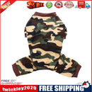 Pet Dog Breathable Camouflage Sweater Coat Winter Warm Casual Costume (XL)
