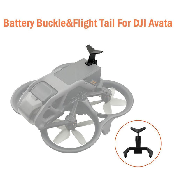 Decorative Anti-trip 2-IN-1 Flight Tail Battery Buckle For DJI Avata
