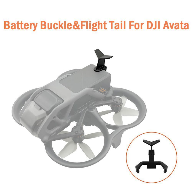 Decorative Anti-trip 2-IN-1 Flight Tail Battery Buckle For DJI Avata