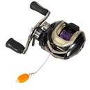 5x Fishing Line Stopper Baitcasting Reel Wire Holder Buckle Keeper (Orange)