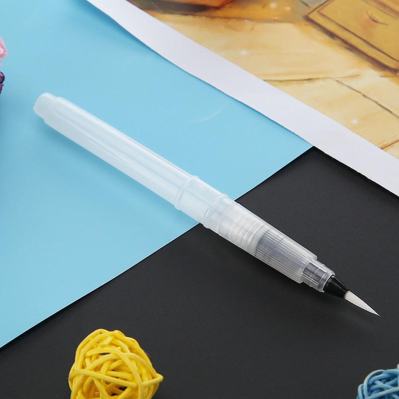1pc Plastic Handle Tap Water Pen Watercolor Painting Pen Art Kit (15.5cm S)