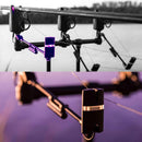 3pcs/lot Adjustable Flash Hard Rod Rocker 7 Colors Indicator Fishing Tackle
