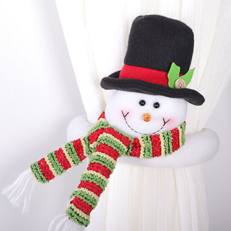 Christmas Curtain Clips Curtain Holder Creative Tieback Buckle Clips Hook Cla