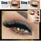 with Eyelashes Self Adhesive Eyeliner Reusable Eyeliner and False Eyelashes