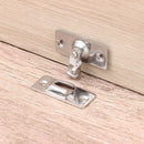 Hasp Latches 90 Degree Hasp Sliding Door Chain Locks Anti-theft Deduction