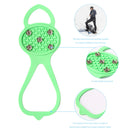 5 Teeth Spikes Crampons, Anti Slip Ice Snow Grips Walk Cleats Crampons for Sh