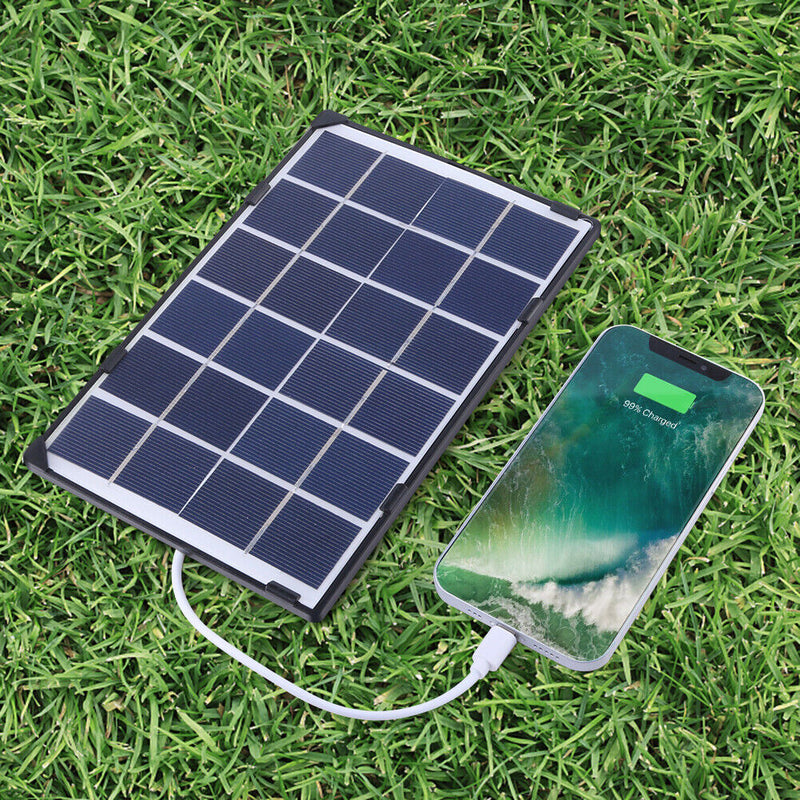 10w 5V Cell Charger Polysilicon Solar Battery Efficient for Smart Phone Sup