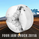Z011A Collet Zinc Alloy 3-Jaw Lathe Chuck Clamp Woodworking Turning Lathe Tool